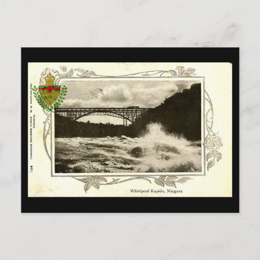 Oud Briefkaart - Herfsten van Niagara (Voorkant)