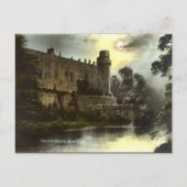 Oud Briefkaart - Het kasteel, Warwick (Voorkant)