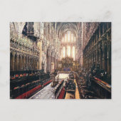 Oud Briefkaart - Het koor, de Ely Cathedraal (Voorkant)
