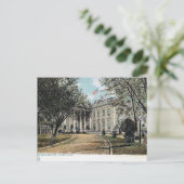 Oud Briefkaart - het Witte Huis, Washington, DC (Staand voorkant)