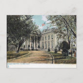 Oud Briefkaart - het Witte Huis, Washington, DC (Voorkant)