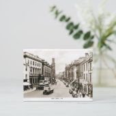 Oud Briefkaart - High St, Ayr, Schotland (Staand voorkant)