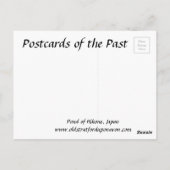 Oud Briefkaart - Hikone, Japan (Achterkant)