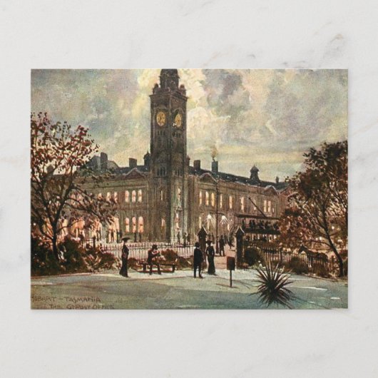 Oud Briefkaart - Hobart, Tasmanie (Voorkant)