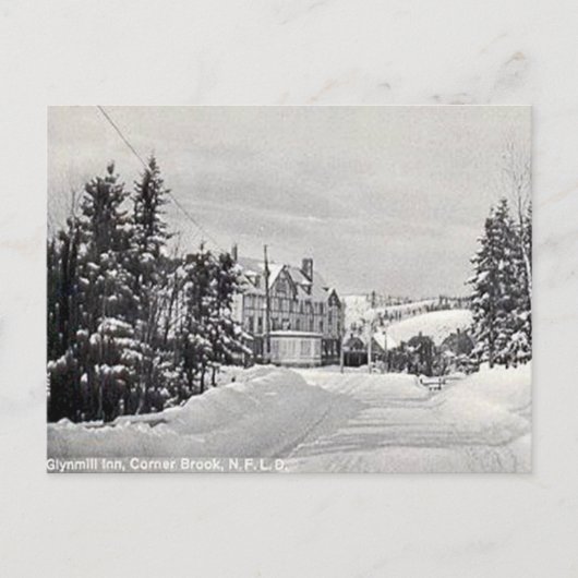 Oud Briefkaart - Hoek Brook, Newfoundland (Voorkant)