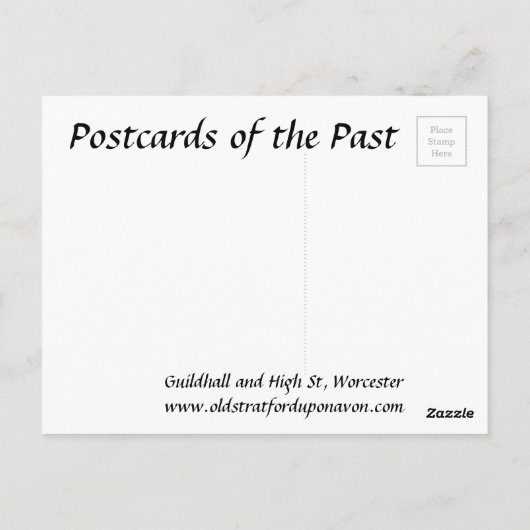 Oud Briefkaart - hoge sint-jansbrood (Achterkant)