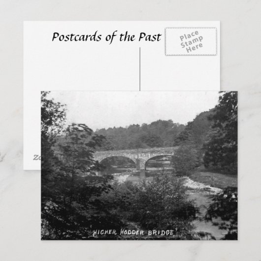 Oud Briefkaart - Hoger Hodder, Lancashire (Voorkant / Achterkant)