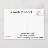 Oud Briefkaart - Hoger Hodder, Lancashire (Achterkant)