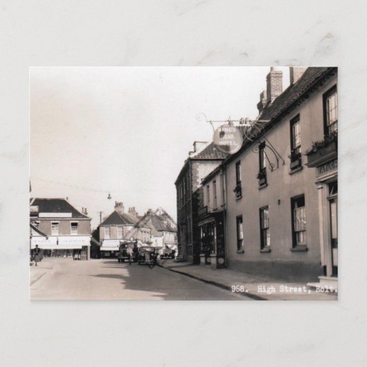 Oud Briefkaart - Holt, Norfolk (Voorkant)