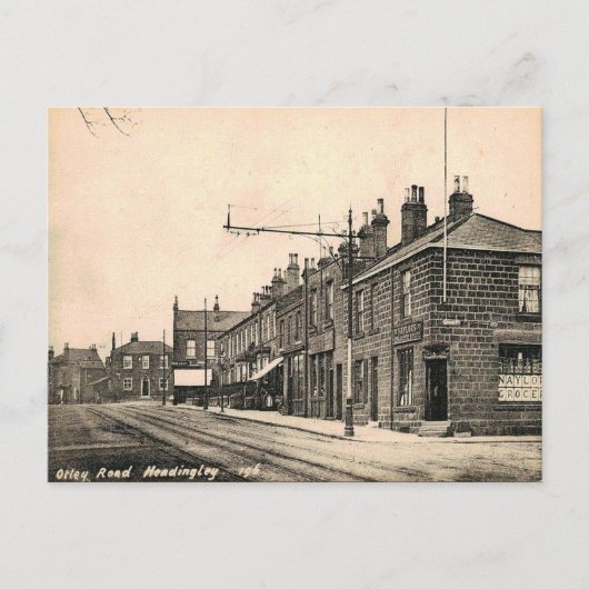 Oud Briefkaart - hoofdje, Leeds (Voorkant)
