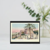 Oud Briefkaart - Hotel Vittoria, Sorrento, Italië (Staand voorkant)