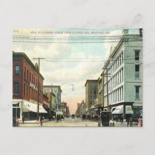 Oud Briefkaart - Houston, Texas