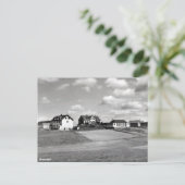Oud Briefkaart - Hvanneyri, IJsland (Staand voorkant)