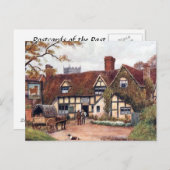 Oud Briefkaart - Inkberrow, Worcestershire (Voorkant / Achterkant)