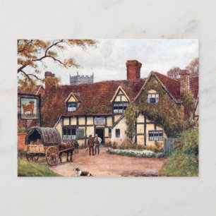 Oud Briefkaart - Inkberrow, Worcestershire