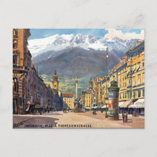 Oud Briefkaart - Innsbruck, Oostenrijk