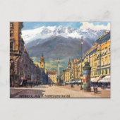 Oud Briefkaart - Innsbruck, Oostenrijk (Voorkant)