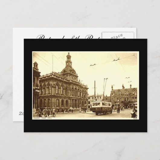 Oud Briefkaart, Ipswich Briefkaart (Voorkant / Achterkant)