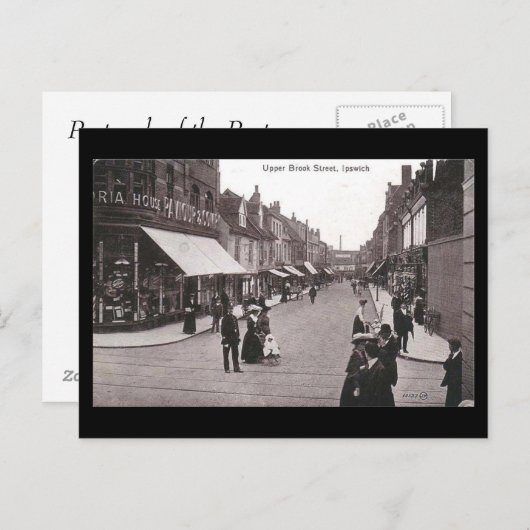 Oud Briefkaart - Ipswich, Suffolk (Voorkant / Achterkant)