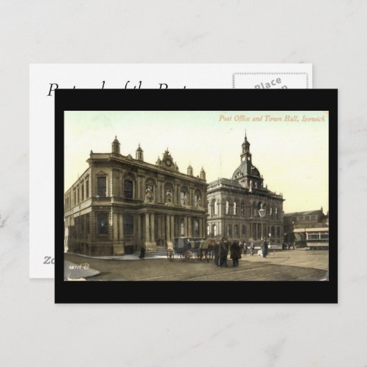 Oud Briefkaart - Ipswich, Suffolk (Voorkant / Achterkant)