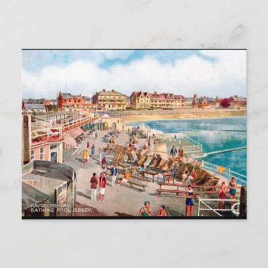 Oud Briefkaart - Jersey, Kanaaleilanden (Voorkant)