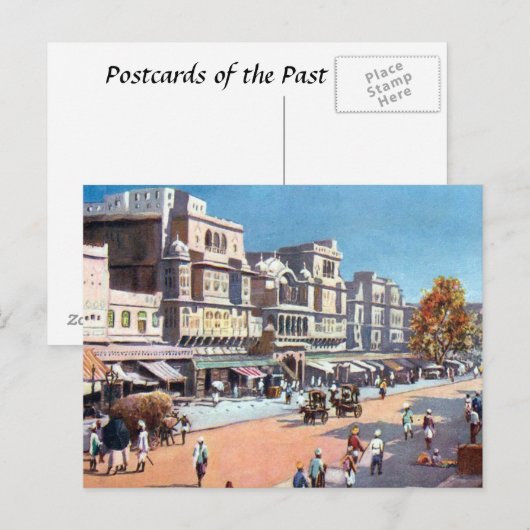 Oud Briefkaart - Jeypore, India (Voorkant / Achterkant)