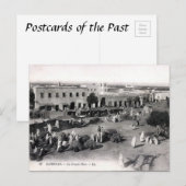 Oud Briefkaart - Kairouan, Tunesië (Voorkant / Achterkant)