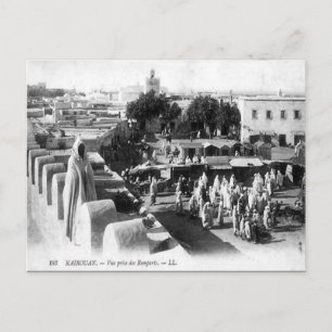 Oud Briefkaart - Kairouan, Tunesië