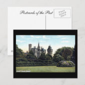 Oud Briefkaart, kardiff Castle Briefkaart (Voorkant / Achterkant)