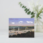 Oud Briefkaart - Karlsruhe , Duitsland (Staand voorkant)