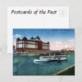 Oud Briefkaart - Karlsruhe , Duitsland (Voorkant / Achterkant)