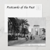 Oud Briefkaart - Karnak, Egypte (Voorkant / Achterkant)