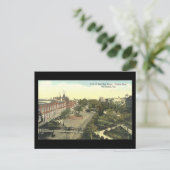 Oud Briefkaart, katoenrij, Savannah, Georgia Briefkaart (Staand voorkant)