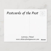 Oud Briefkaart - Katowice, Polen (Achterkant)