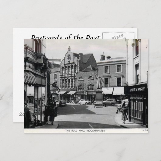 Oud Briefkaart - Kidderminster, Worcestershire (Voorkant / Achterkant)