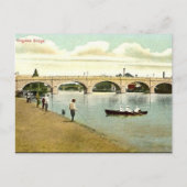 Oud Briefkaart - Kingston Bridge, Londen (Voorkant)