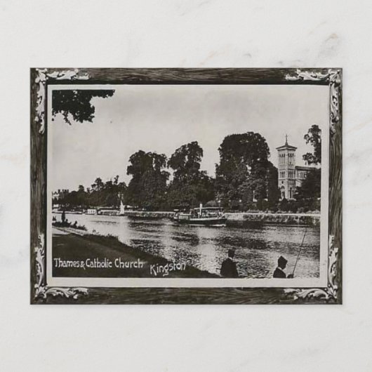 Oud Briefkaart - Kingston-upon-Thames, Londen (Voorkant)