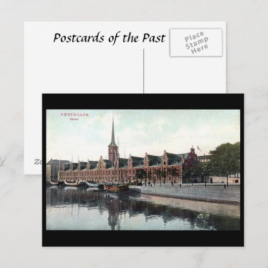 Oud Briefkaart - Kopenhagen, Denemarken (Voorkant / Achterkant)