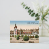 Oud Briefkaart - Krakow, Polen (Staand voorkant)