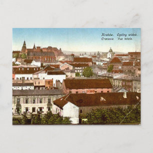 Oud Briefkaart - Krakow, Polen