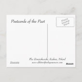 Oud Briefkaart - Krakow, Polen (Achterkant)