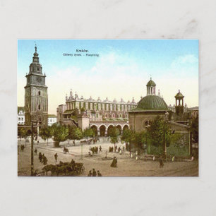 Oud Briefkaart - Krakow, Polen