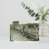 Oud Briefkaart - La Coruna, Spanje (Staand voorkant)