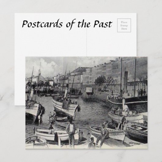 Oud Briefkaart - La Coruna, Spanje (Voorkant / Achterkant)