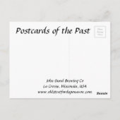 Oud Briefkaart - La Crosse, Wisconsin (Achterkant)