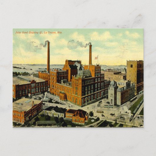 Oud Briefkaart - La Crosse, Wisconsin (Voorkant)