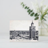 Oud Briefkaart - La Grande Mosquée, Tunis (Staand voorkant)