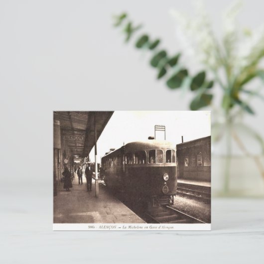 Oud Briefkaart - La Micheline (Staand voorkant)