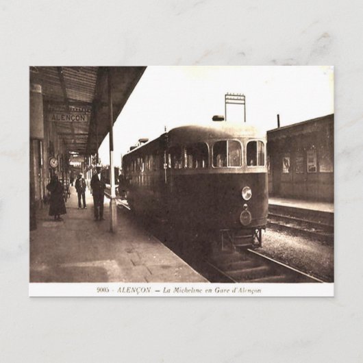 Oud Briefkaart - La Micheline (Voorkant)