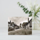 Oud Briefkaart - Lacock, Wiltshire, Engeland (Staand voorkant)